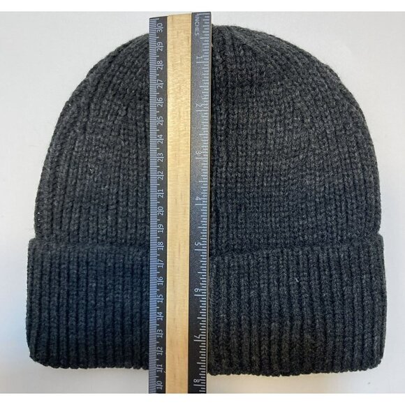 Frye & Co. NWT Cable Knit Beanie w/Cuff Black Hat Cap-OSFM-MSRP-$28 - Picture 9 of 12